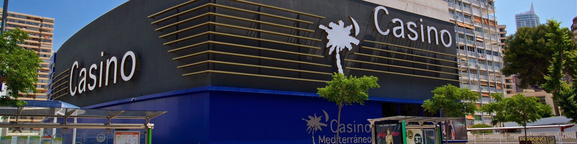 Casino Mediterraneo Benidorm which includes signage
