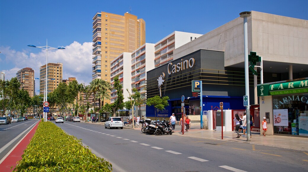 Casino Mediterraneo Benidorm featuring signage