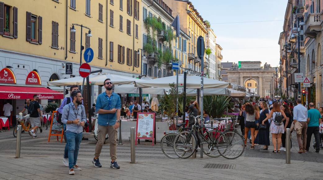 Corso Como which includes a city and street scenes as well as a small group of people