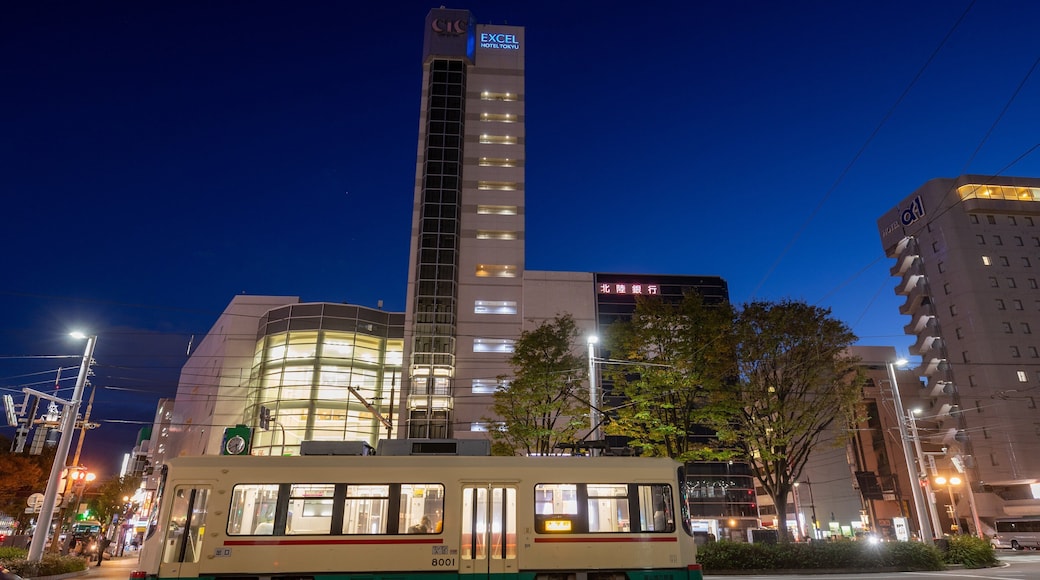 CiC Toyama showing night scenes