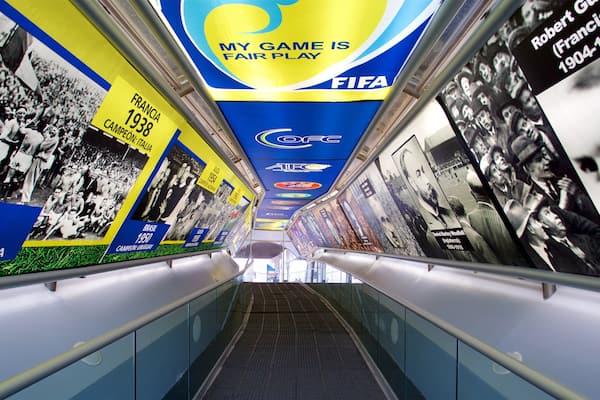 Mundo Futbol Interactive Center featuring interior views