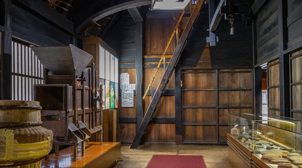 Gokayama Folklore Museum showing interior views and heritage elements