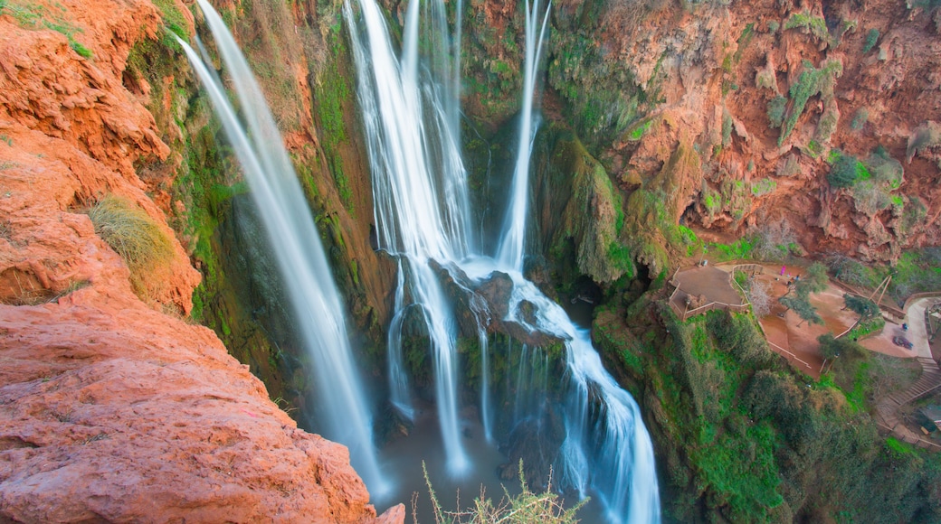 Ouzoud Waterfalls located in the Grand Atlas village of Tanaghme