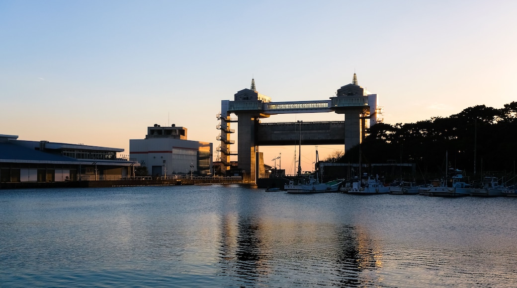 静岡県沼津市 夕暮れの沼津港 びゅうお