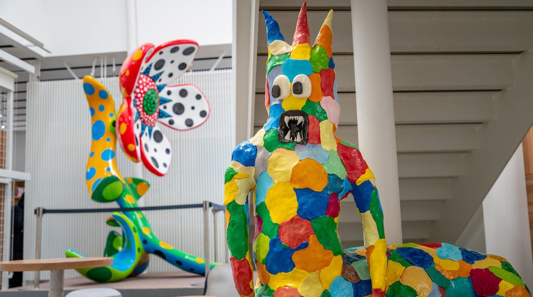 Karuizawa New Art Museum showing art