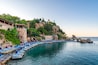 Mermerli Beach view from in Antalya City