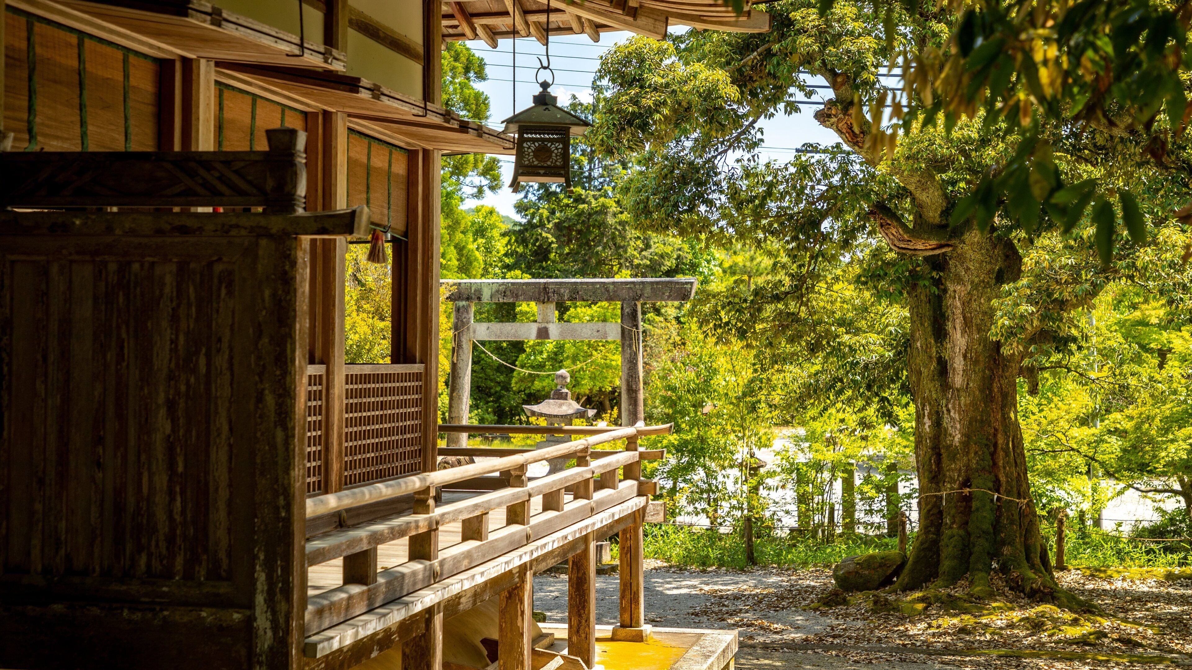Nakashima Shrine showing heritage elements