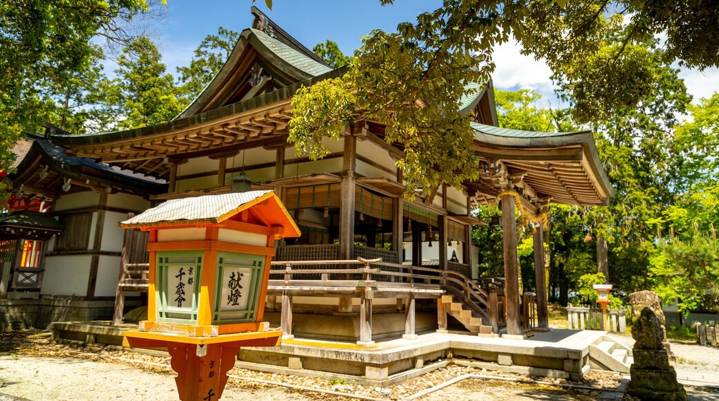 Nakashima Shrine which includes heritage elements and a temple or place of worship