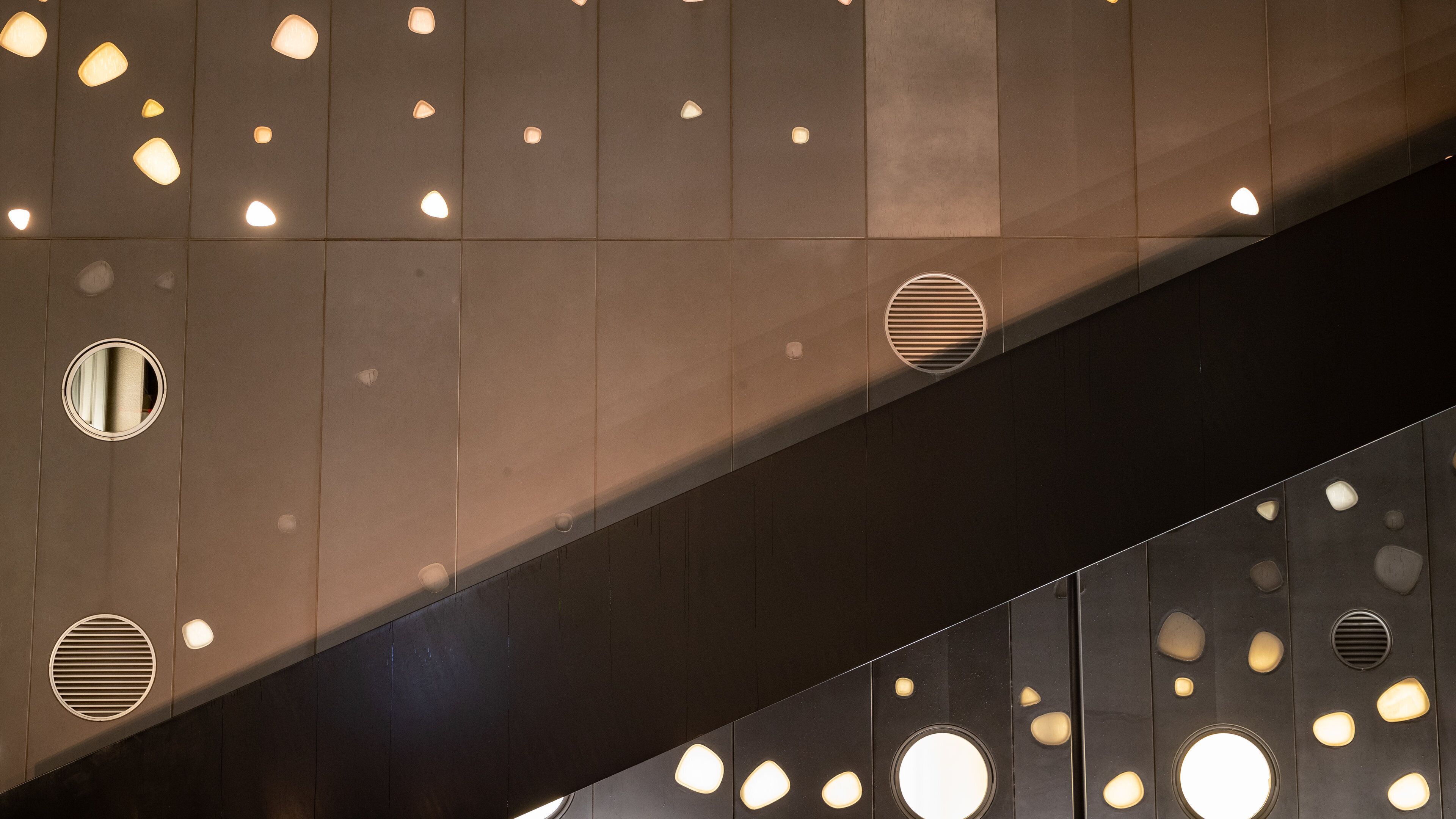 Matsumoto Performing Arts Center showing interior views