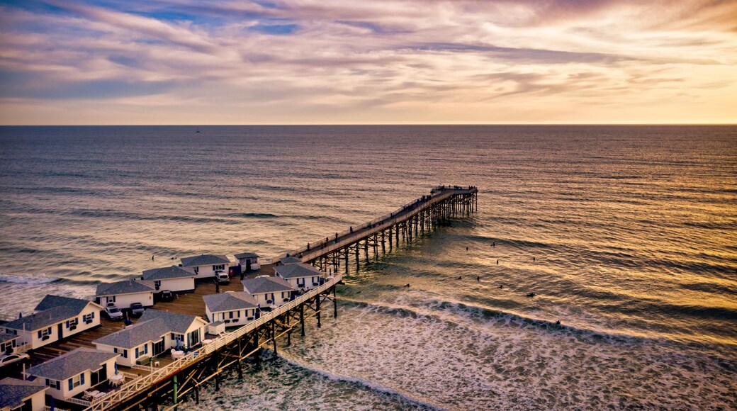 Crystal Pier in Pacific Beach, San Diego California