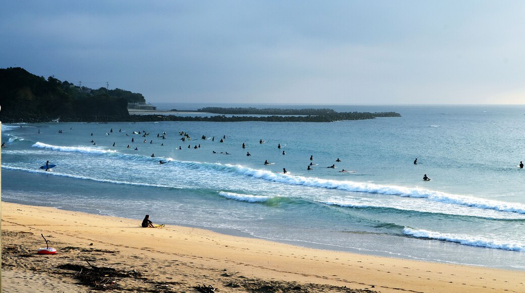 Ichigo beach in Shima, Mie-ken.