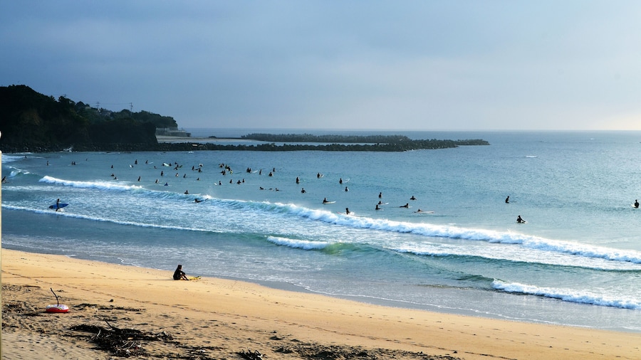 Ichigo beach in Shima, Mie-ken.