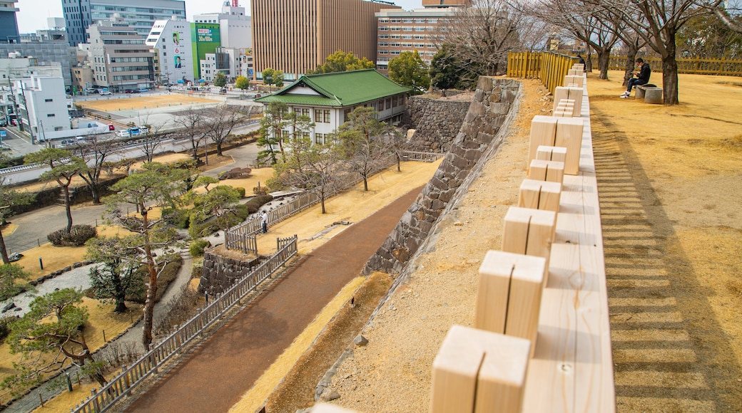 Maizurujo Park which includes views, a city and a garden