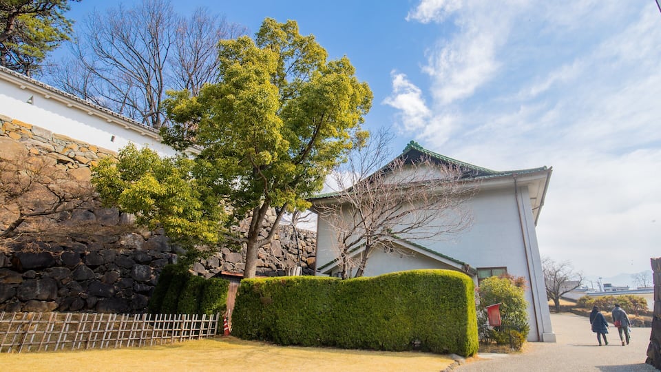 Maizurujo Park which includes street scenes as well as a couple