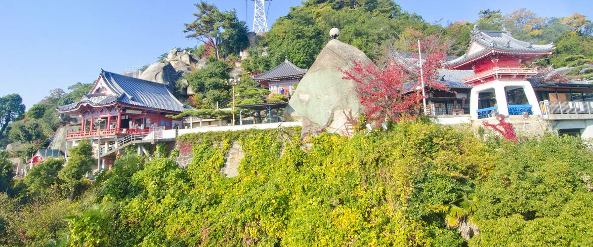 The Senkoji Temple, Onomichi town,Hiroshima, Japan; Shutterstock ID 685717108; purchase_order: SF 06557000; job: ; client: ; other: