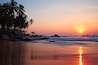 Sunset on the beach