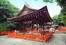 Kenkun shrine (????, Kenkun-jinja), also known as Takeisao Shrine, is located on the east side of Funaoka hill in Kyoto, Japan., Shutterstock ID 99322781, SF SSA Case with Manager Approval: Case 07151