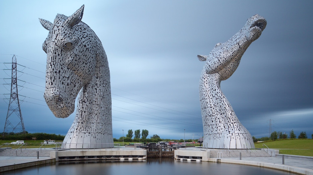 Grangemouth bevat kunst in de open lucht