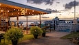 1770 Marina featuring a sunset and a bay or harbor as well as a couple