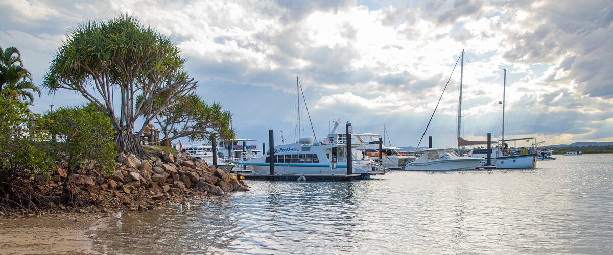 1770 Marina featuring a bay or harbor