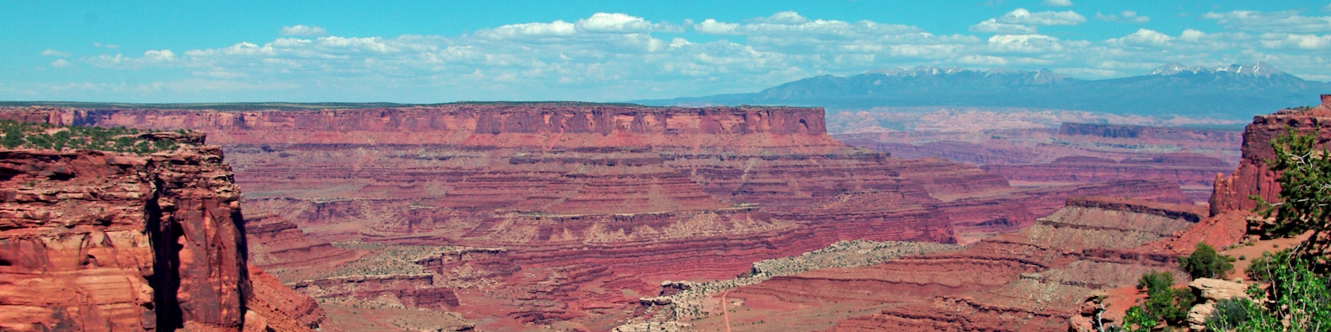 Big vistas from the Island in the Sky section of the park. #OnTheRoad