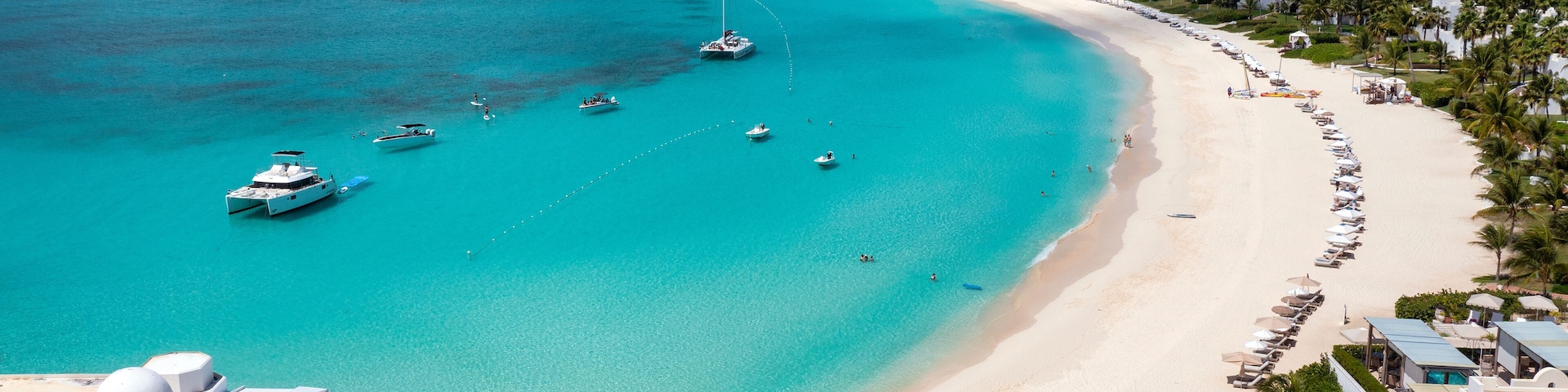 Aerial Maundays Bay Cap Juluca