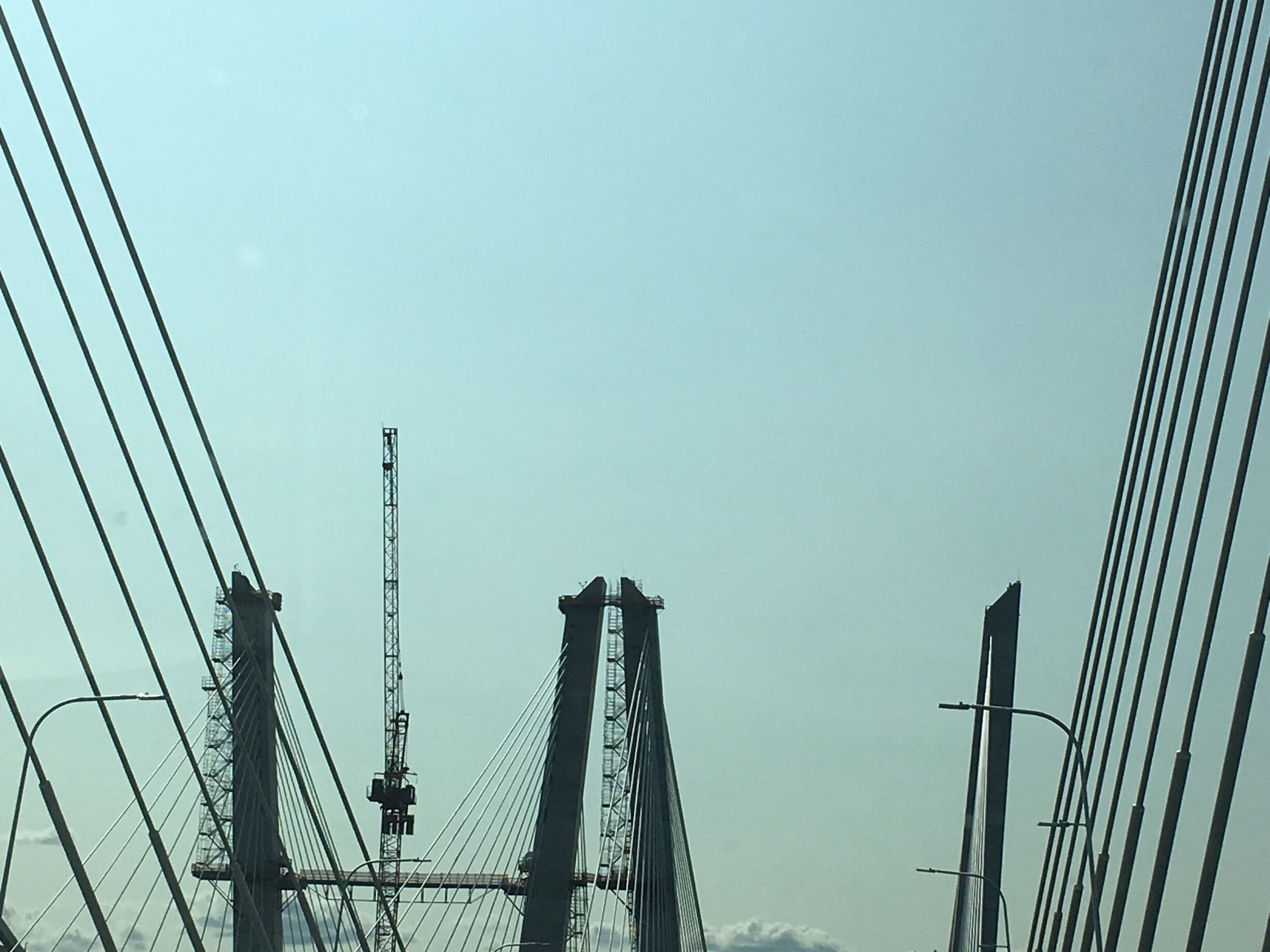 Road across the new Tappan Zee Bridge on its first day in service! #aquatrove