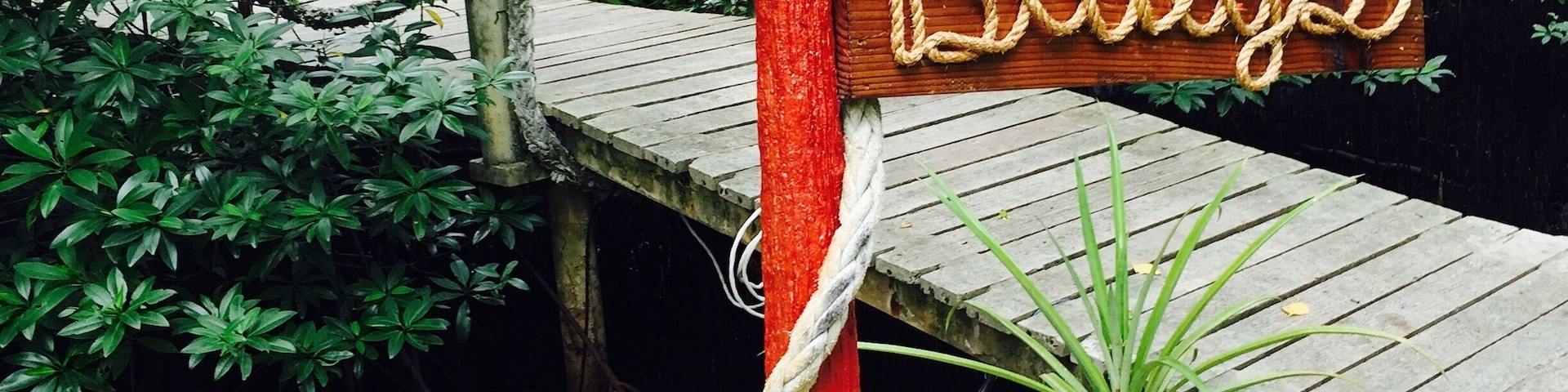 One of the three hotels and restaurants on Kosrae, the Pacific Treelodge is nestled within the mangroves of the Mutunnenea Channel. Bully's restaurant offers local Kosraen specialties as well as Italian eggplant dishes compliments of the owner, Maria. Try the earthy mangrove crab special or the "Bully burger". Stop by on Tuesday for a movie screening. #kosrae #offthebeatenpath