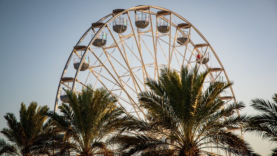 The Wharf which includes views and a sunset