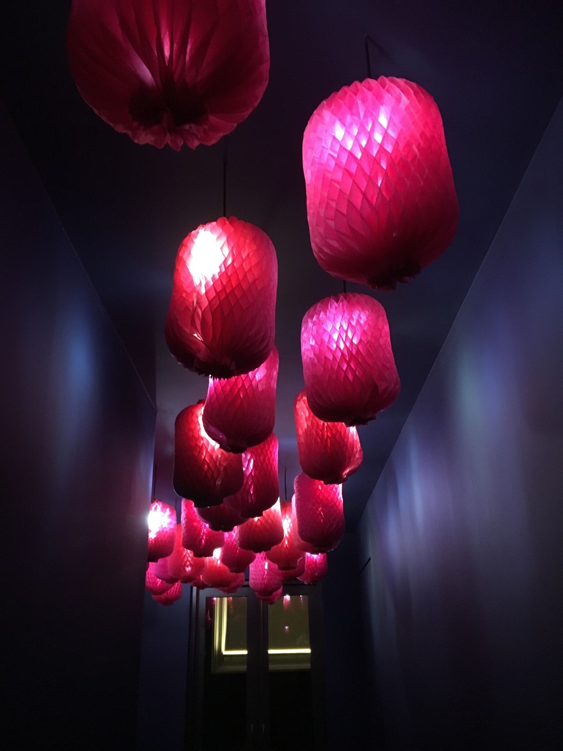 #lifeatexpedia beautiful pink lanterns at our adorable boutique hotel in Chiang Mai. This was my favorite place we stayed at on our Thailand adventure as the staff was so incredibly gracious and hospitable