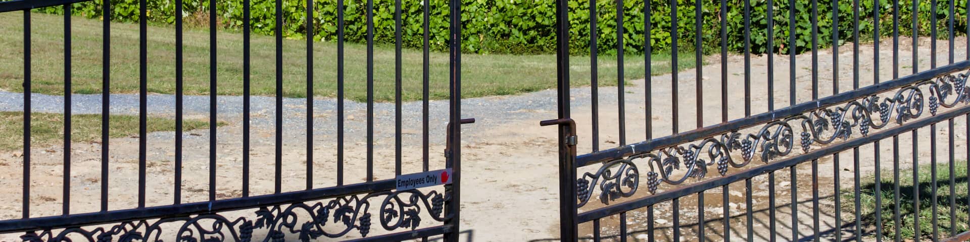 gate in the countryside