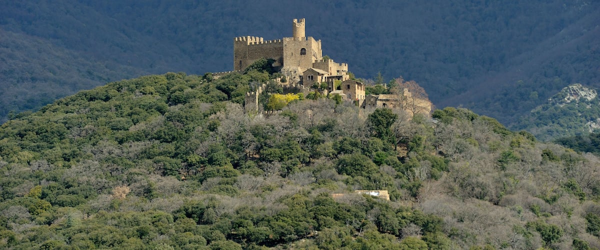 castle of Recasens, La Jonquera, Alt Emporda, Girona, Spain