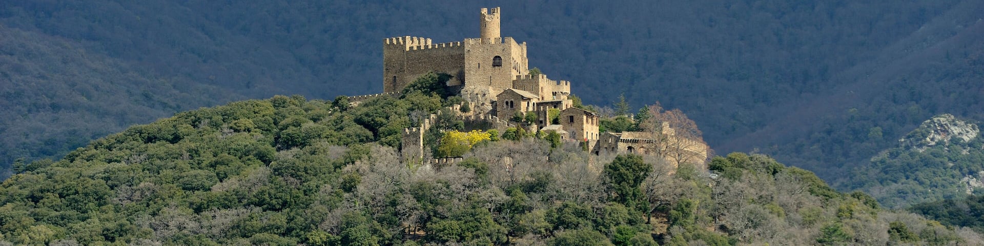 castle of Recasens, La Jonquera, Alt Emporda, Girona, Spain