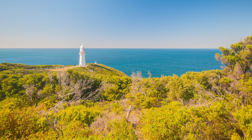 Cape Otway Lightstation, is the oldest surviving lighthouse on mainland Australia and considered the most significant view on the Great Ocean Road., Shutterstock ID 1354101821, Purchase Order: -