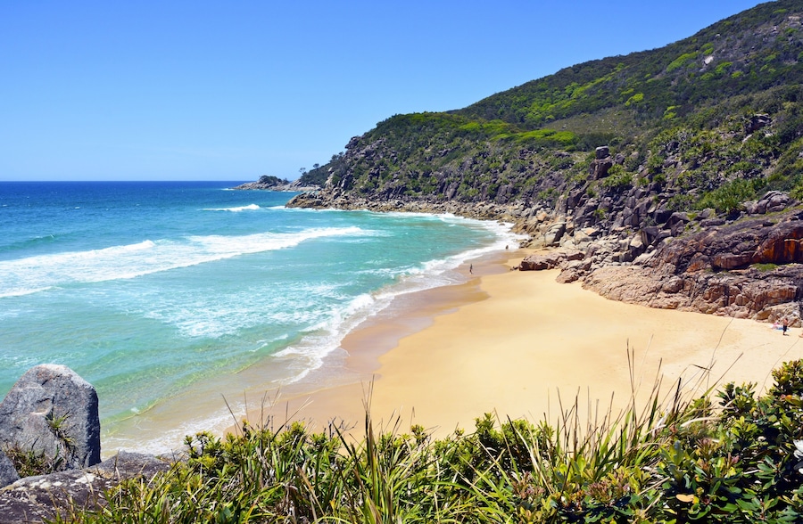 Little Bay Beach in South West Rocks, New South Wales, Australia., Shutterstock ID 538022560, Purchase Order: -