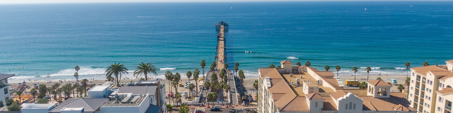 Various Oceanside California By Drone