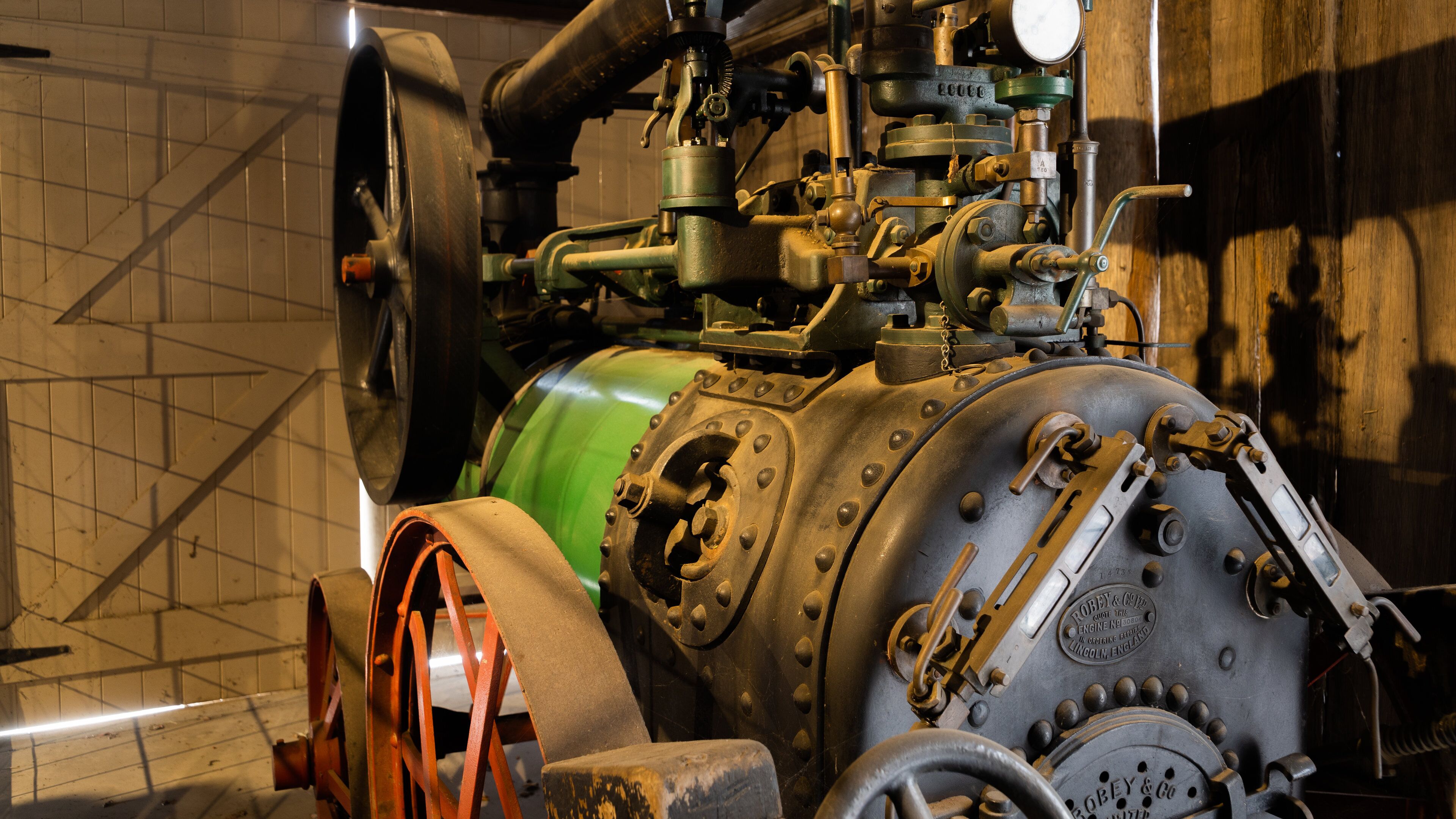 Mccrossin\'s Mill Museum featuring heritage elements