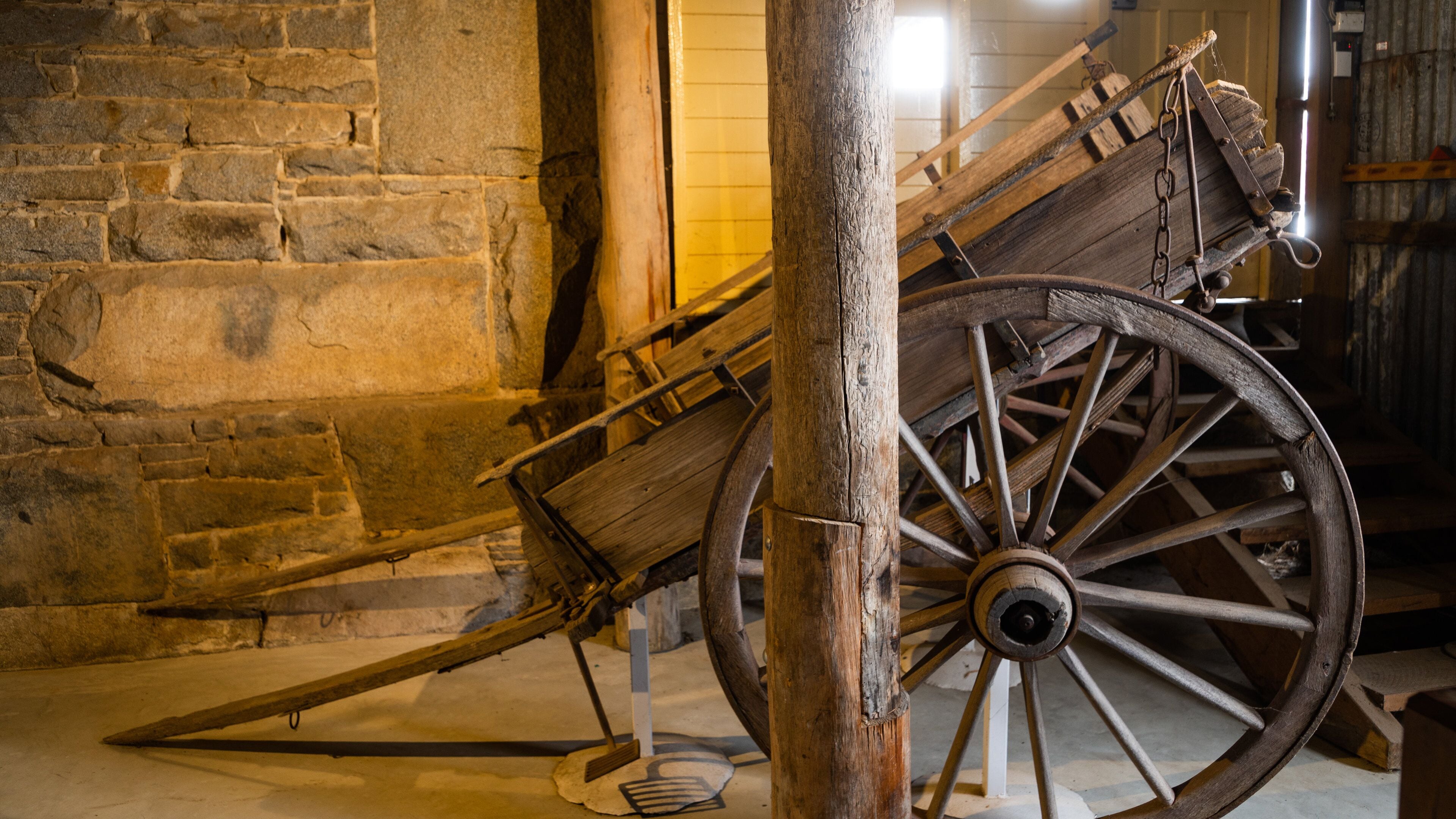 Mccrossin\'s Mill Museum featuring heritage elements