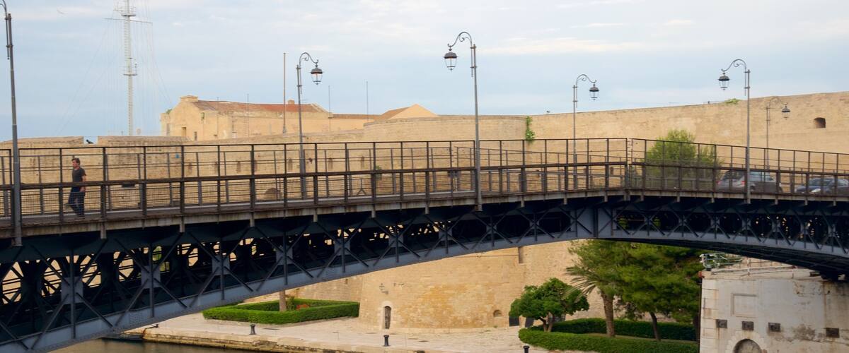 Ponte di Porta Napoli which includes a river or creek and a bridge