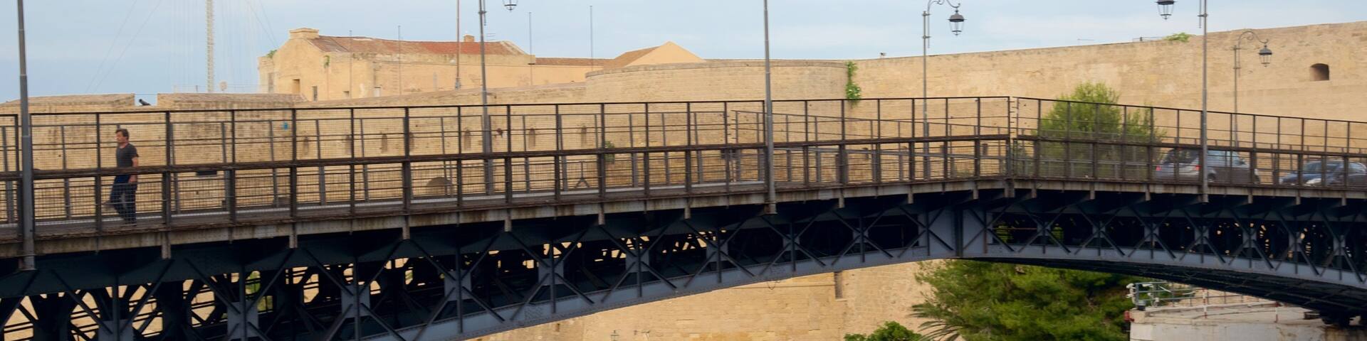 Ponte di Porta Napoli which includes a river or creek and a bridge