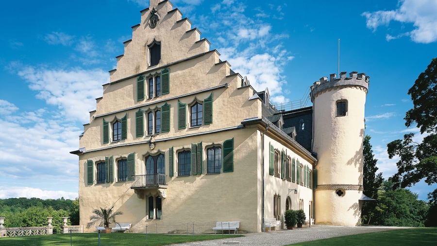 Rosenau Palace which includes heritage architecture and a castle