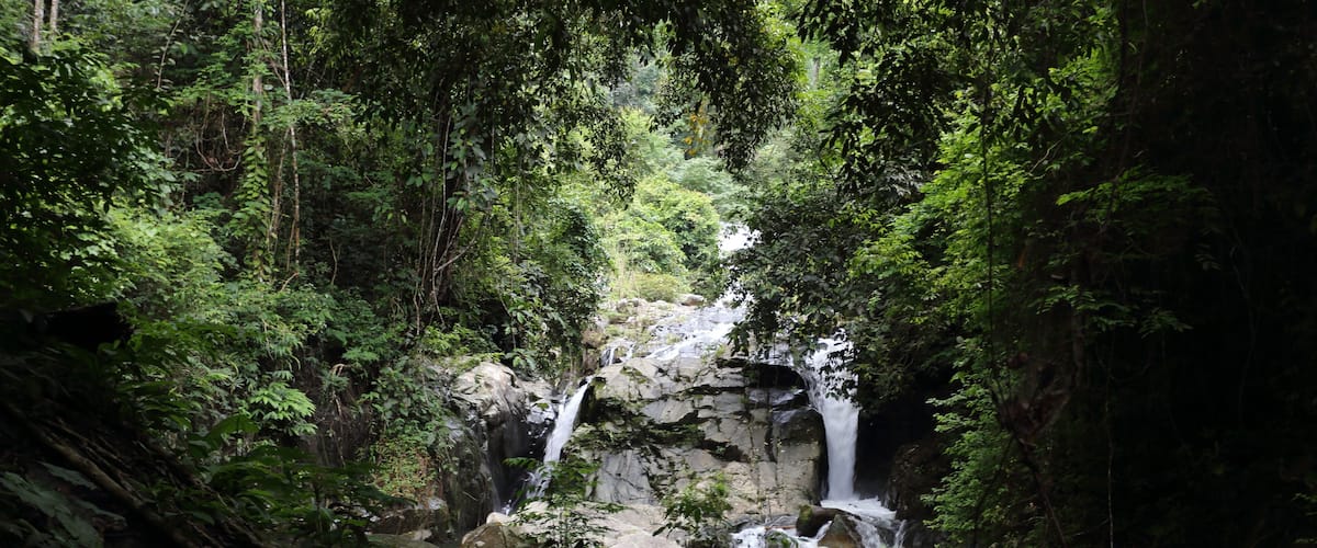 Khao Soi Dao waterfall in Chanthaburi, Thailand
