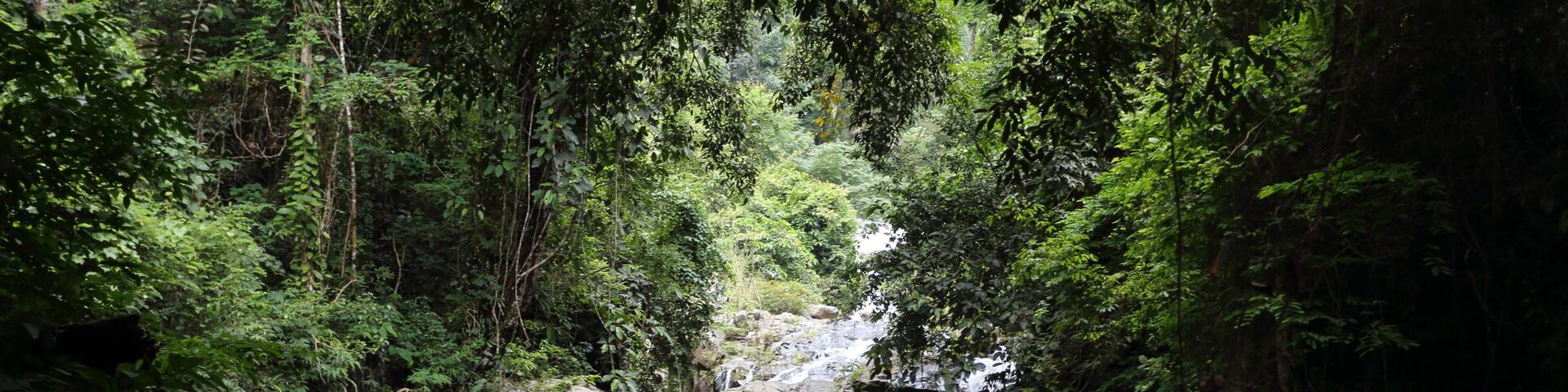 Khao Soi Dao waterfall in Chanthaburi, Thailand