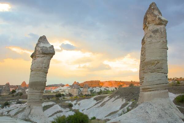 カッパドキア フィーチャー 夕焼け
