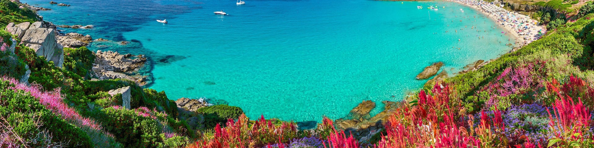 Rena Bianca beach, north Sardinia island, Italy