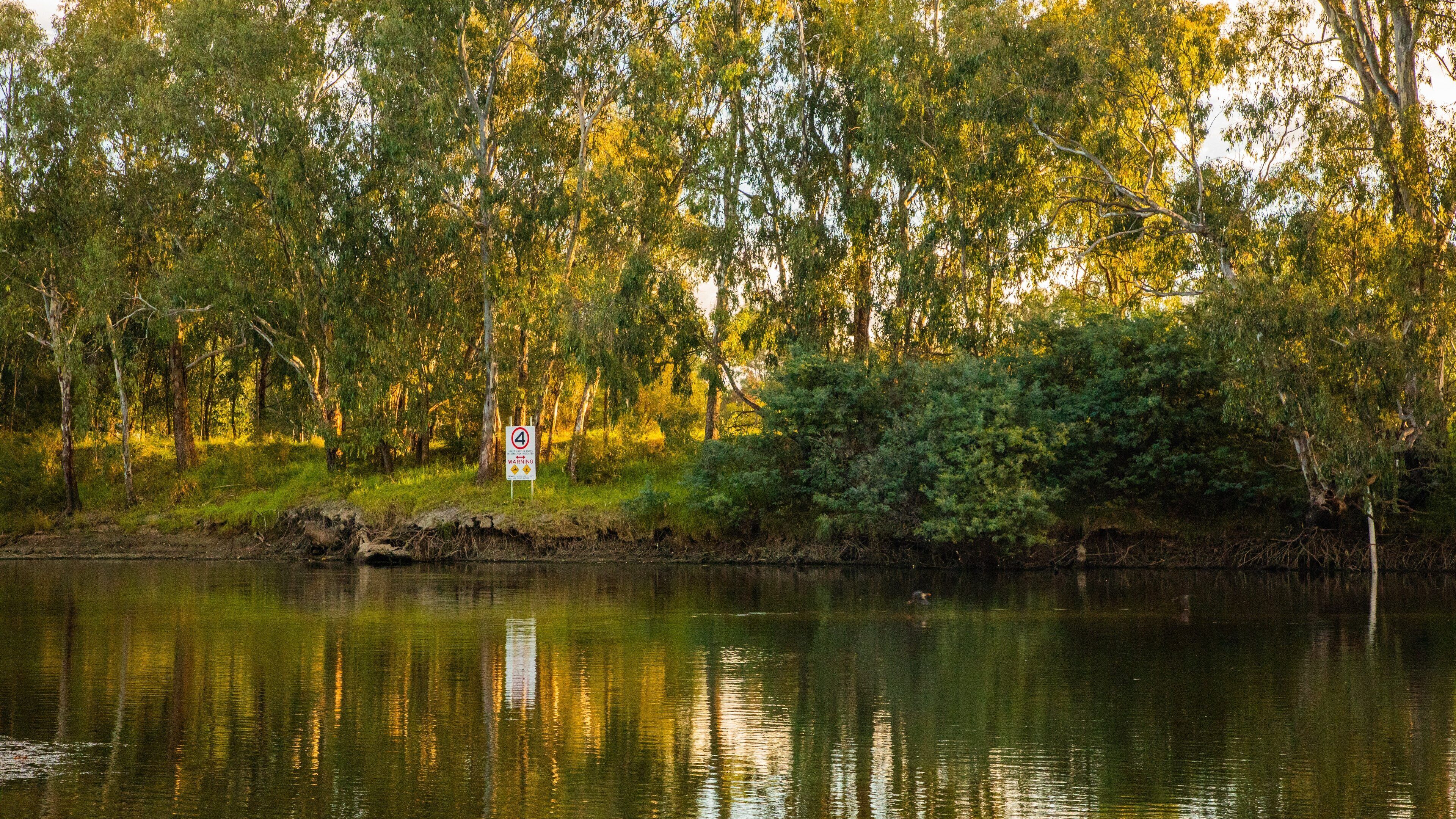 Albury which includes a pond