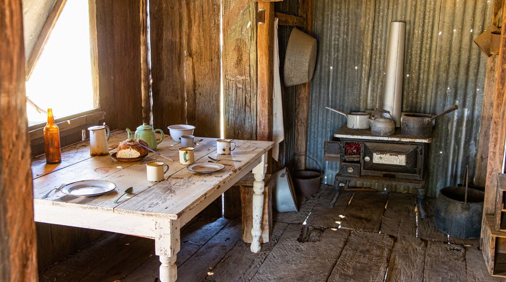 Calliope River Historical Village featuring interior views and heritage elements