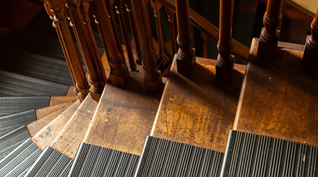 Glengallan Homestead and Heritage Centre featuring interior views and heritage elements