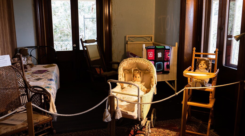 Glengallan Homestead and Heritage Centre featuring interior views