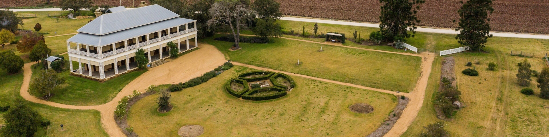 Glengallan Homestead and Heritage Centre featuring landscape views, a house and tranquil scenes
